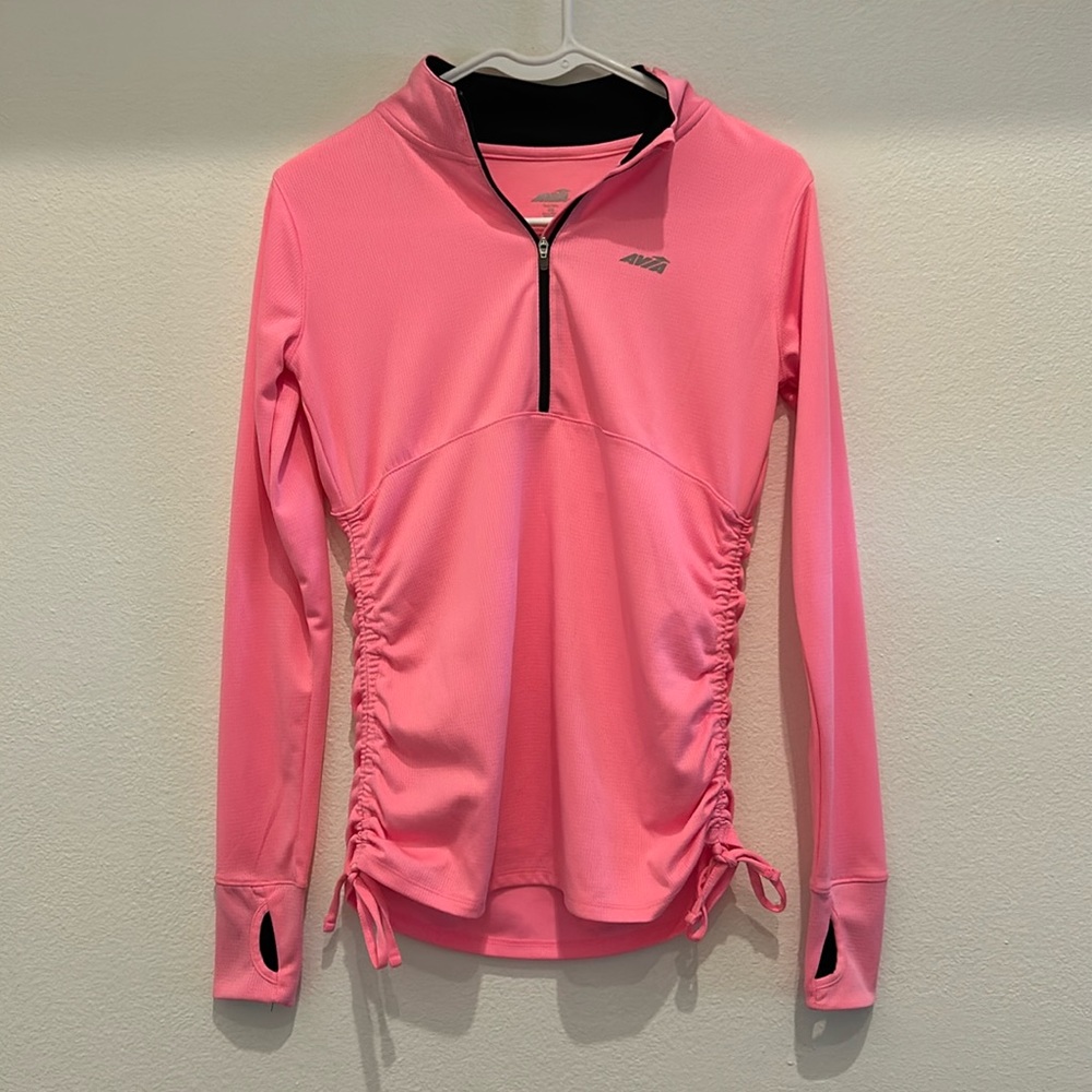 Avia XS Long sleeve athletic shirt top Pink
